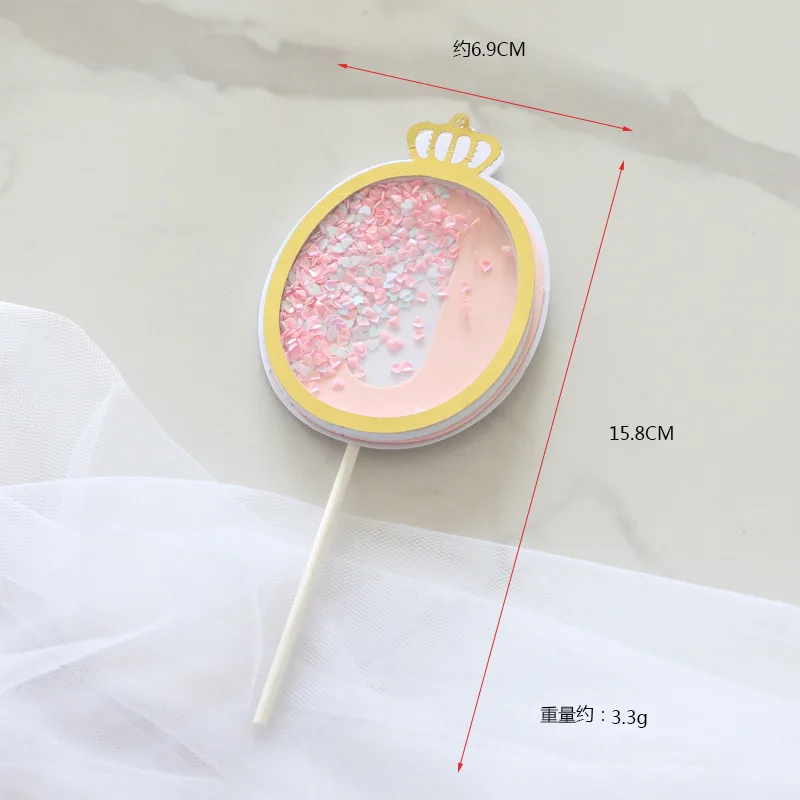 

Number Cake Toppers Baby Shower Birthday Decoration Birthday Party Cake Insert Cake Decoration Wedding Cakes Dessert Decor