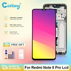 Дисплей для Xiaomi Redmi Note 8 Pro, 6,53 дюйма, сенсорный ЖК-экран, стекло, дигитайзер в сборе, замена, бесплатная доставка