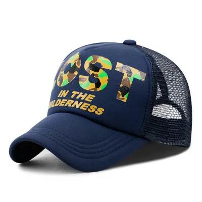 Взрослых Trucker Кепки Для мужчин и Для женщин хип-хоп панк-рок Snapback Шапки мужские летние Зонт Mesh Бейсбол шляпа 20 Цвета - Цвет: A43