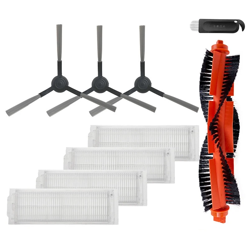 

Hepa Filter Roller Brush Mop Cloth for Xiaomi Mijia LDS / STYJ02YM for Conga 3490 for Viomi V2 PRO V3 Vacuum Cleaner