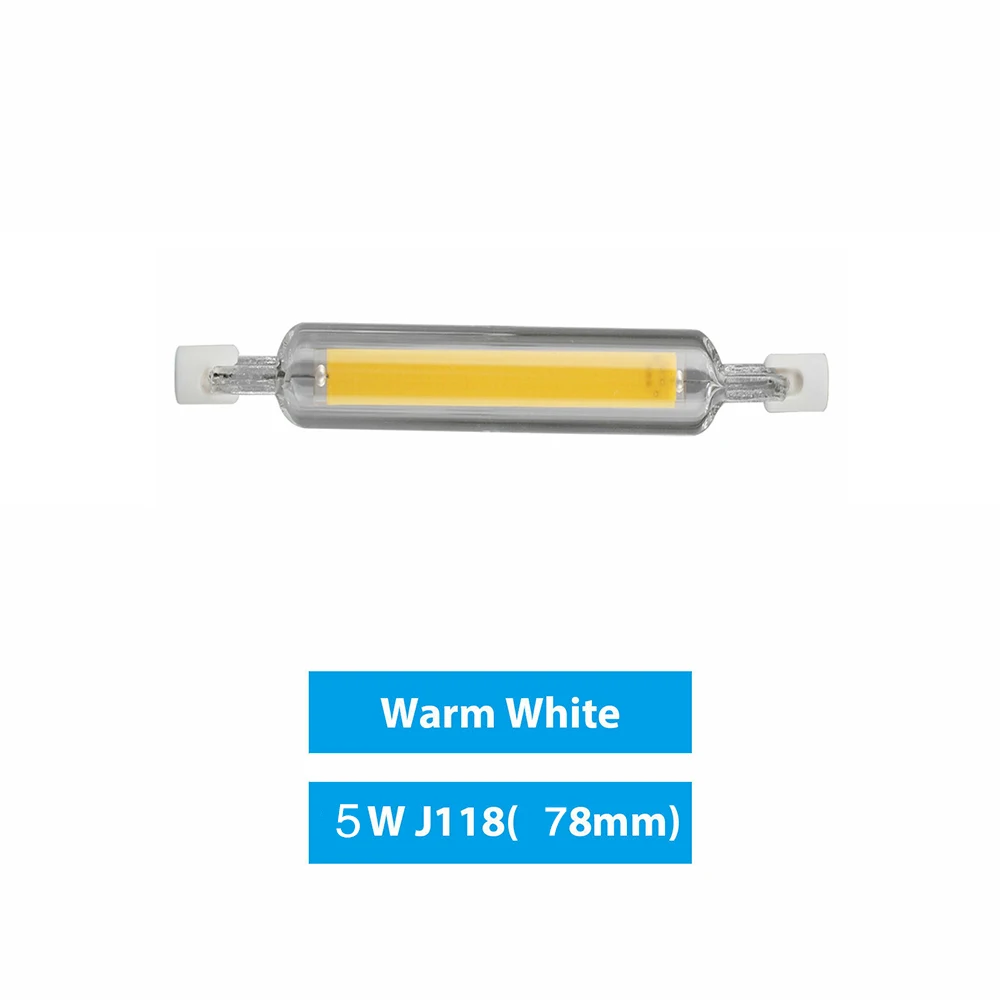 Светодиодная лампа R7S 110 в 118 мм сменная для защиты окружающей среды прожектор