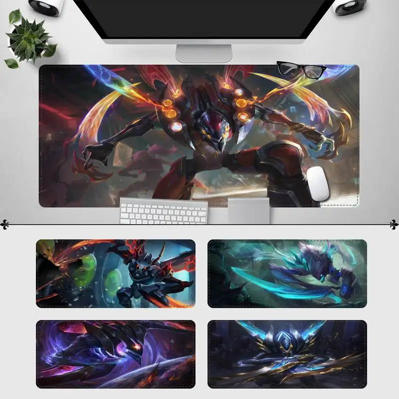 

Designer League of Legends Kha'Zix Gaming Mouse Pad Gaming MousePad Large Mouse Mat Desktop Mat Computer Mouse pad For Overwatch
