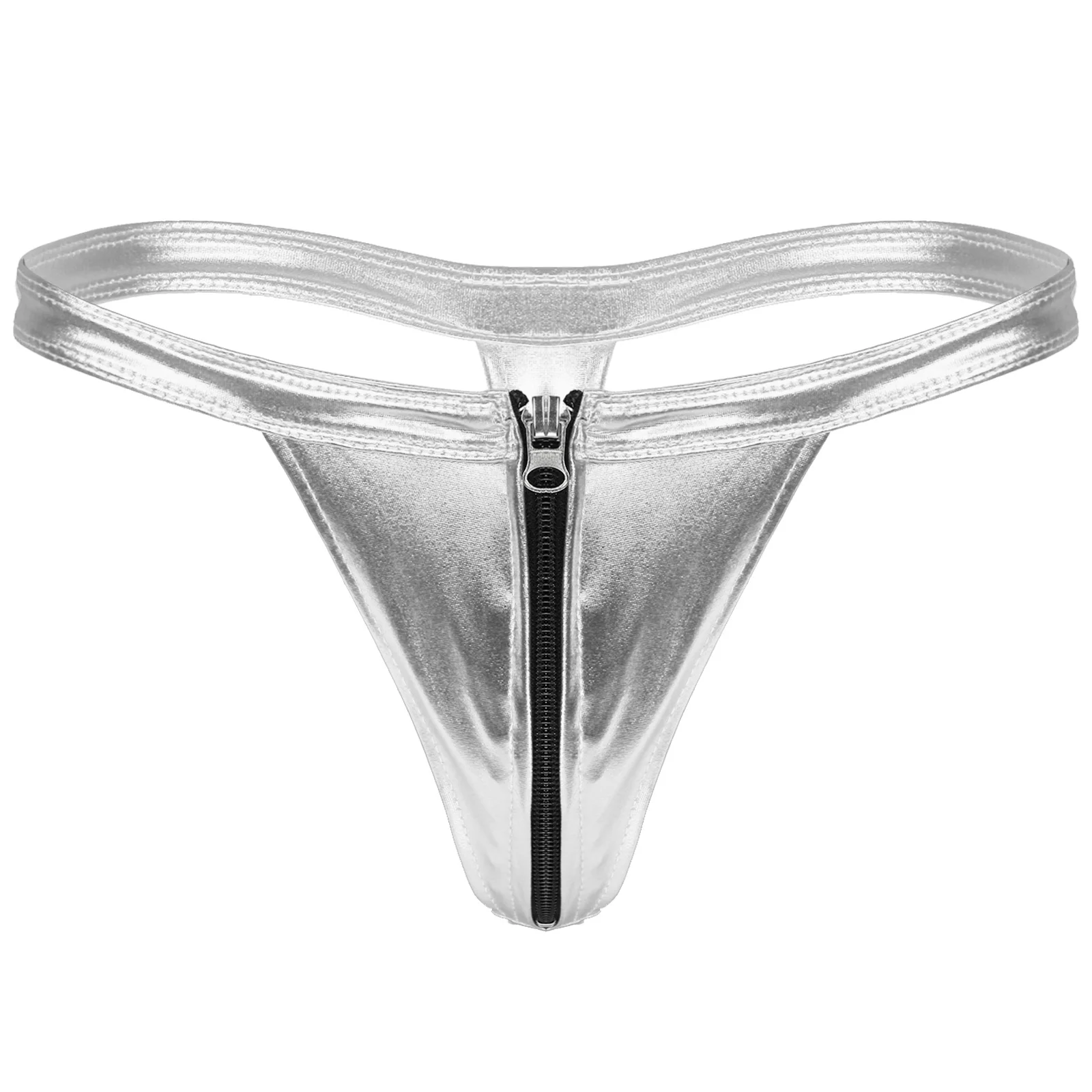 Мужские Блестящие трусики-стринги с заниженной талией | Тематическая одежда и