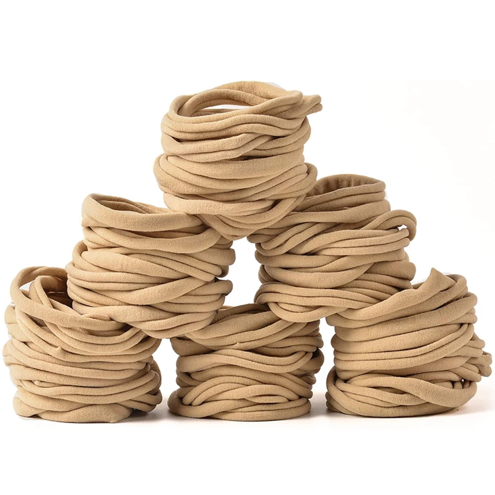 

30pc/lot Super Soft Non-Marking Nylon Headbands Children Girls kids DIY headband Nude Baby Headbands Girl Nylon Headband