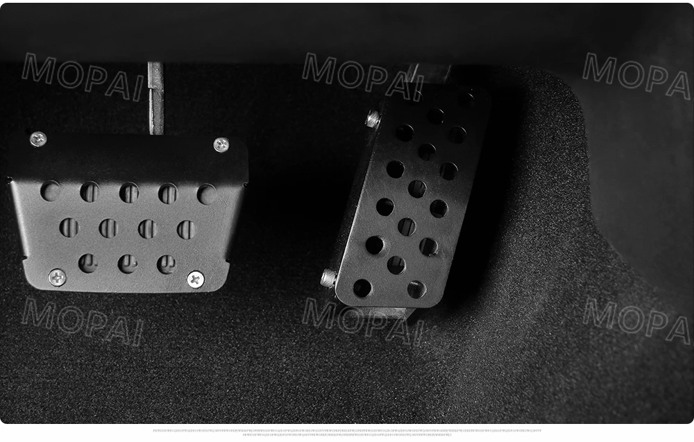 MOPAI автомобильные педали для Wrangler JK JL ножная педаль для автомобиля доска дроссельной заслонки педали Аксессуары для Jeep Wrangler JK JL 2007