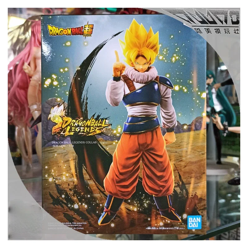 

BANDAI Banpresto DRAGON BALL Legends Son goku Space suit Anime Figure