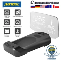 autool x500 obd2 scanner hud car bluetooth gps navigation head up display windshield speed projector water temp overspeed rpm