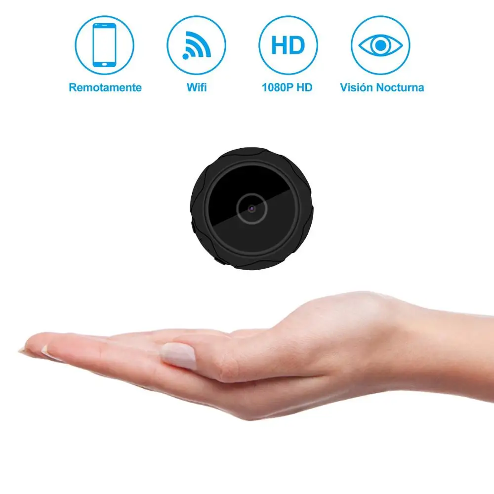 Умная беспроводная Wi Fi камера ночного видения инфракрасная мини видеонаблюдения