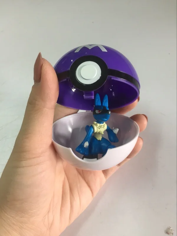 7 см милые различные дизайны мини Pokemones командной игры в покебол(эльф, Пикачу мяч горячей игрушки Аниме Косплэй игрушки для детей, подарки на день рождения игрушки