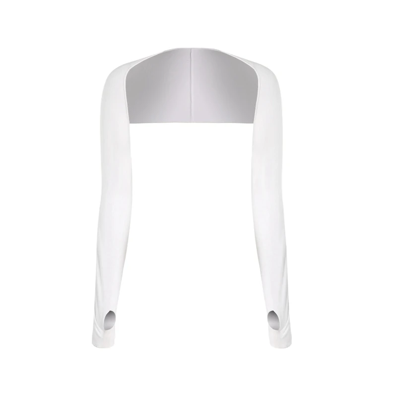 

NEW-Summer Ladies Cooling Shawl Arm Sleeves Sun UV Protection with Finger Hole for Golf,Driving,Riding,Fishing