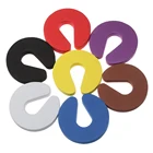 Замки для безопасности детей EVA C-образные замки для шкафов и дверей, зажимы для дверей, безопасные мягкие поролоновые замки для детей