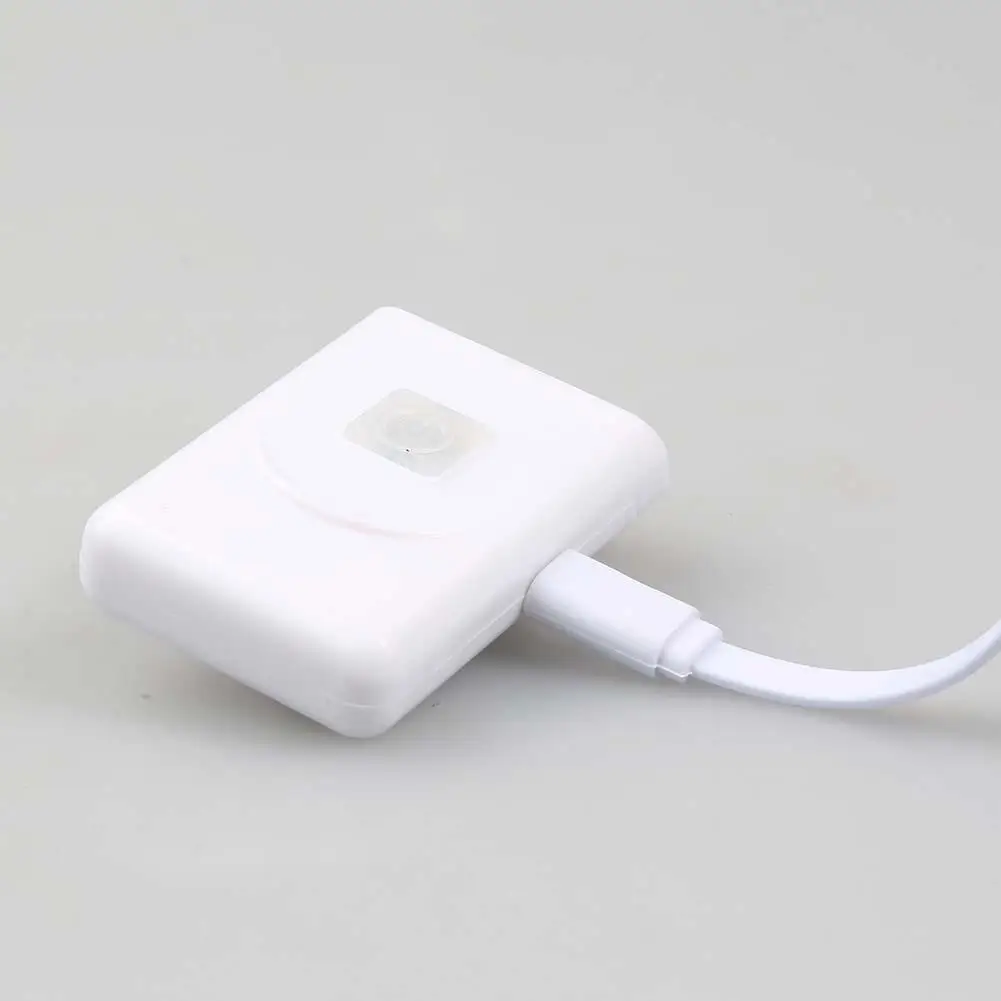 Перезаряжаемый 5LED с яркими полями светильник голова Кепка шапка лампа USB