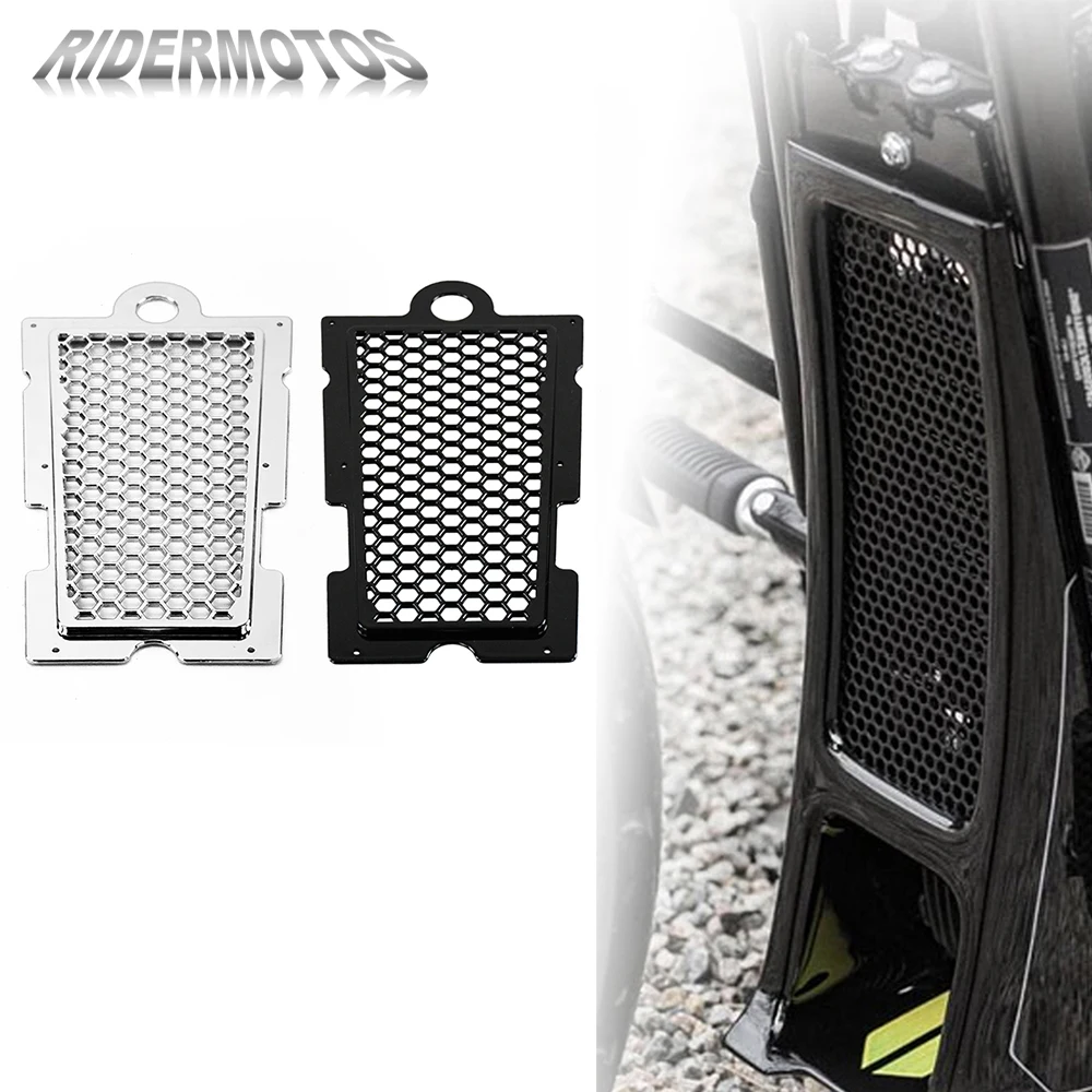 Сетка для радиатора мотоцикла защитная решетка Harley Softail Fatboy Street Bob FXBB|Накладки и