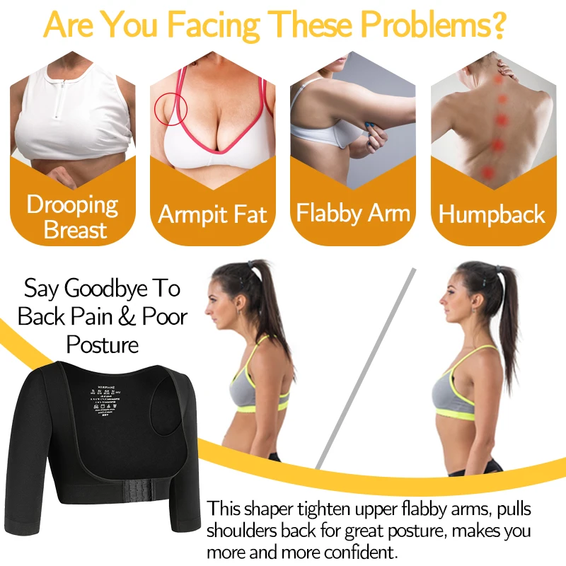 Похудение шейпер для рук сжимание жира Компрессионные рукава повязка на руку
