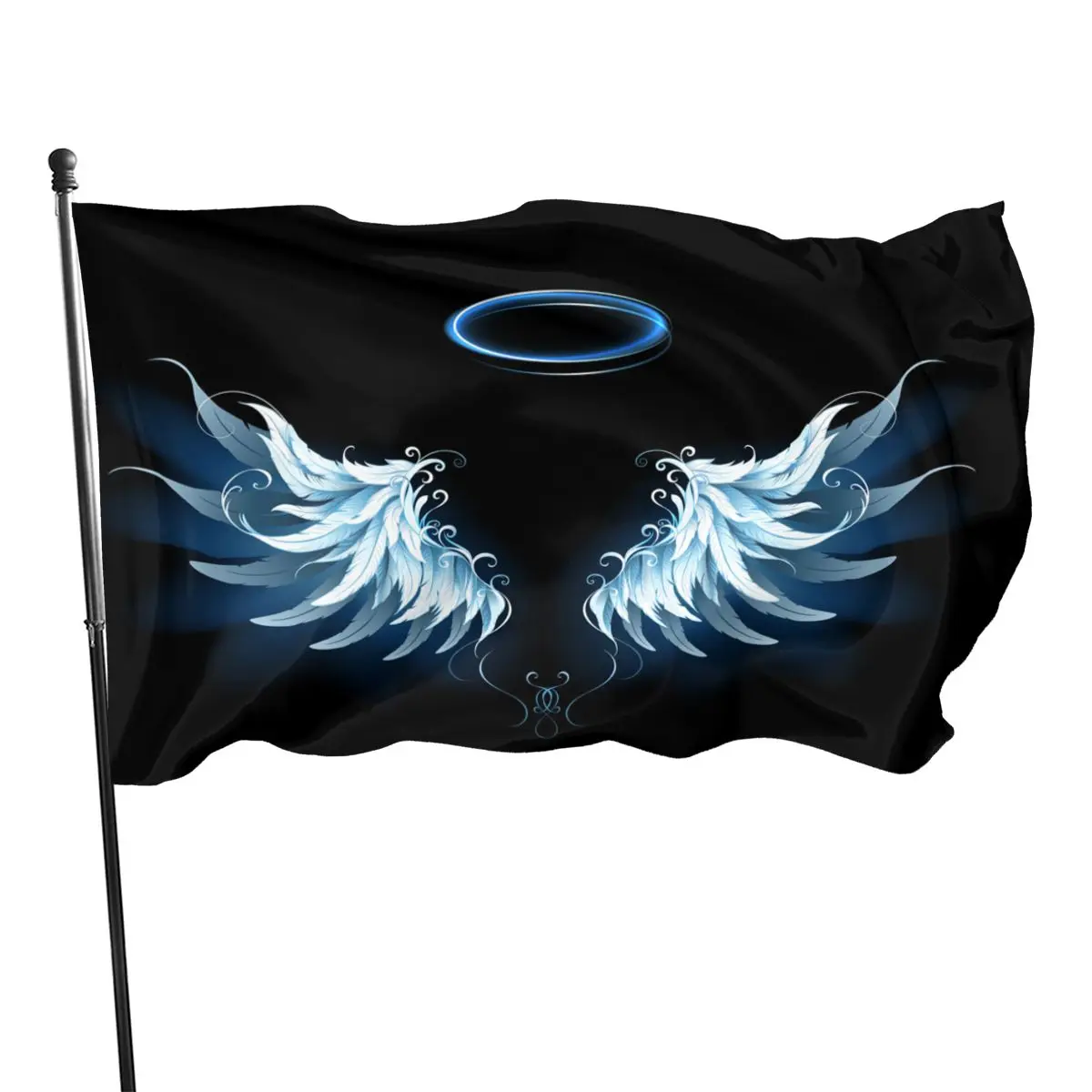 

Флаг 90x150 см с крыльями дьявола ангела для украшения интерьера