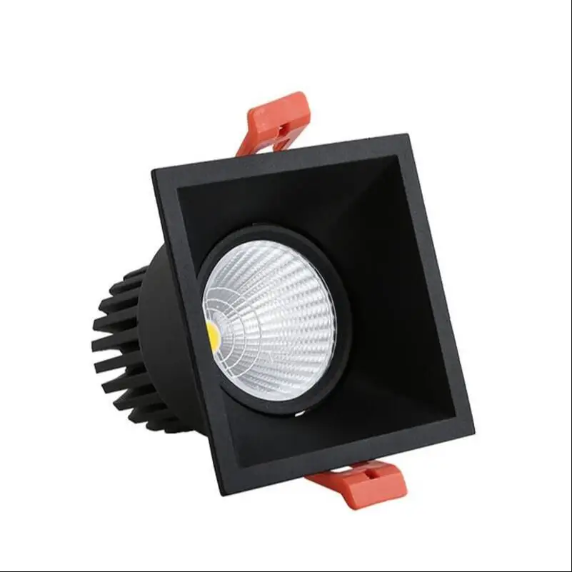 Круглая/квадратная светильники высокого качества 12 Вт с регулируемой яркостью +