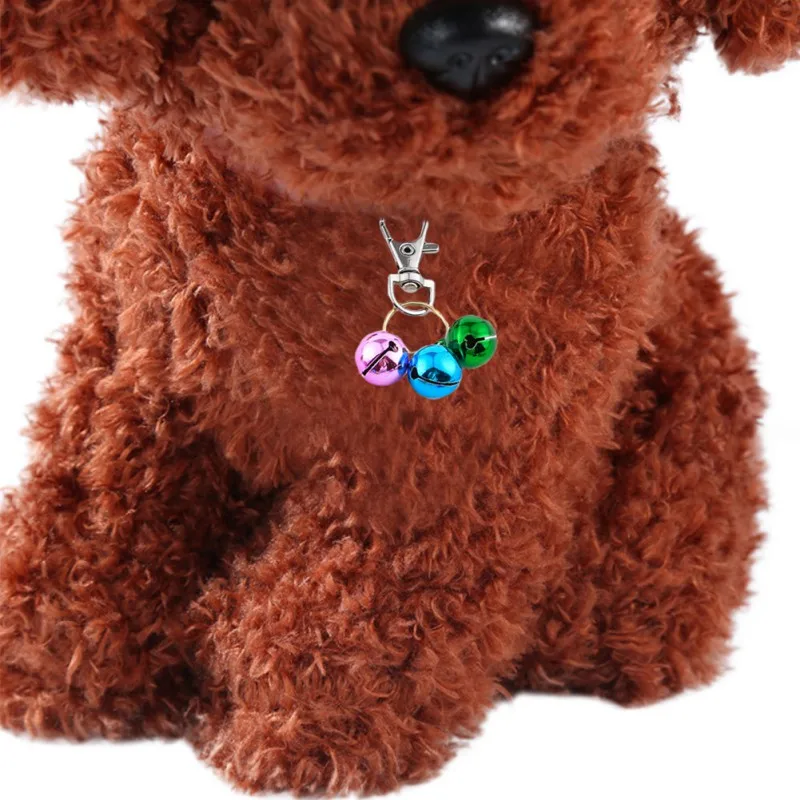 Ошейник для домашних животных многоцветные маленькие колокольчики разноцветные