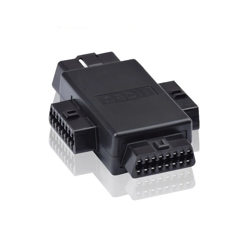 Адаптер Сплиттер OBD2 OBDII с 16 контактным разъемом Папа 3 для кабеля 1 OBD переходник