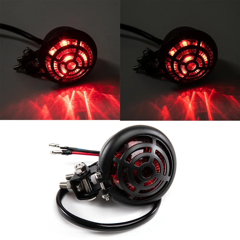 

Стоп-сигнал для мотоцикла Harley Chopper, красный светодиодный задний фонарь, 12 В