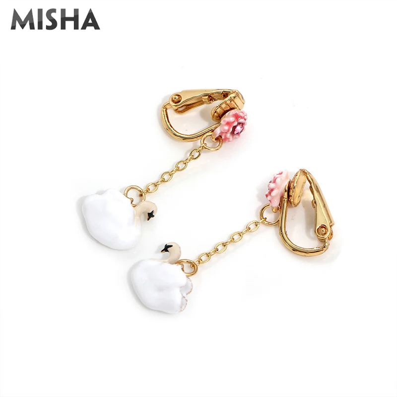 MISHA новые серьги для женщин и девушек ручная работа эмалированные глазурные в