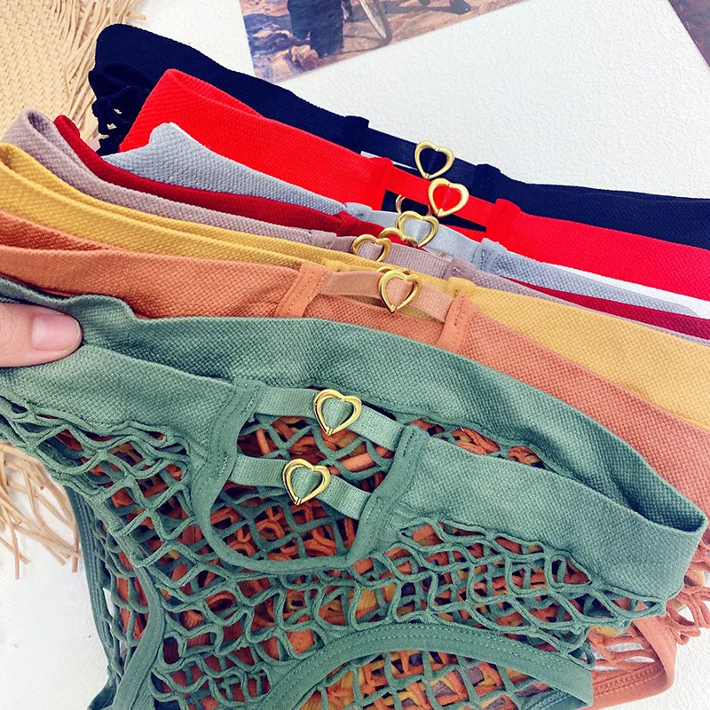 Для женщин ажурные сетки трусы сексуальное открытое платье с низкой талией