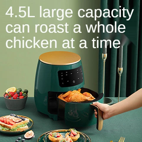 Buy Friggitrice ad aria home nuovo senza olio a basso contenuto di grassi intelligente automatico di grande capacità macchina per patatine fritte friggitrice ad aria friggitrice ad aria forno