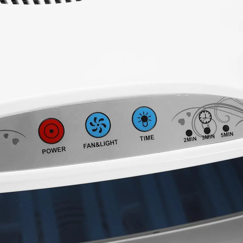 54W UV Nail Dryer Lamp Quick Drying Gel Polish with Fan &amp Timer Setting US 110V | Красота и здоровье
