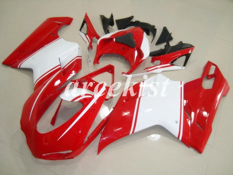 Комплект обтекателей из АБС-пластика для DUCATI 848 evo 1098 1198 1098S 2007 2008 2009 2010 2011 2012