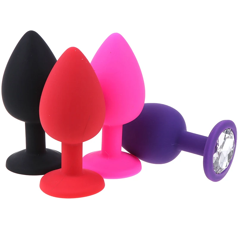 Мужские/женские силиконовые Анальная пробка анальные бусины хрустальные