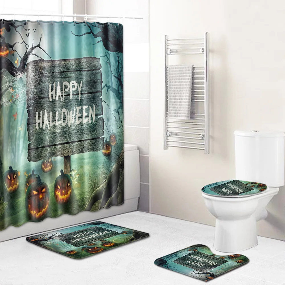 Набор мультяшных ковриков Zeegle для ванной комнаты крышка унитаза