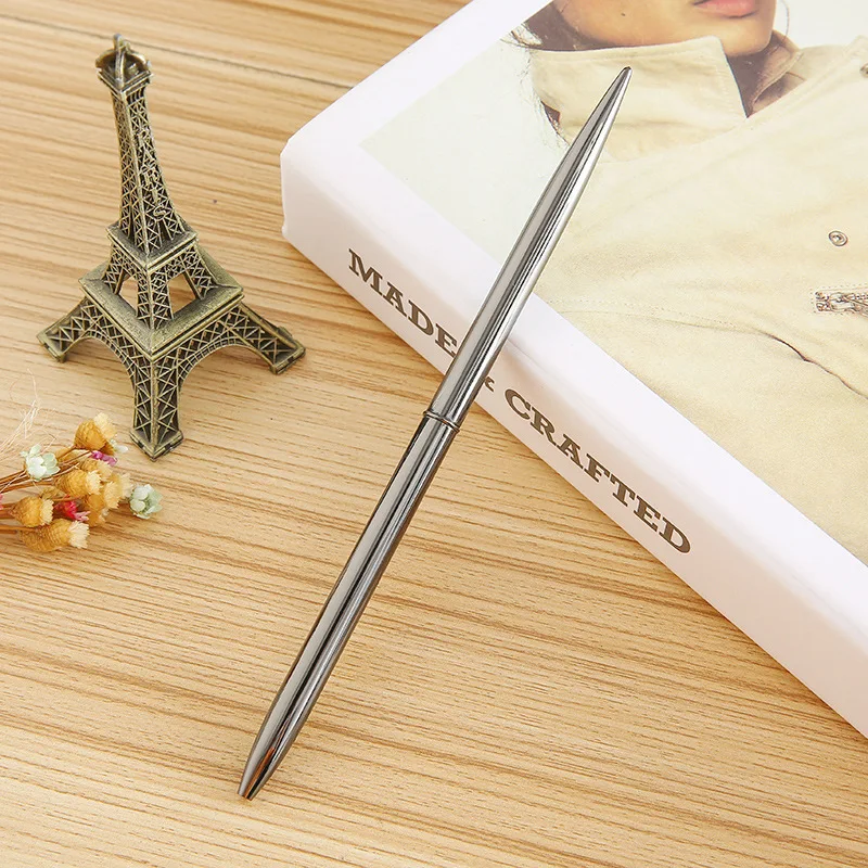 

1 шт. креативная высококлассная деловая офисная ручка для подписи, модные офисные ручки для детей, подарочные металлические шариковые ручки, школьные письменные принадлежности