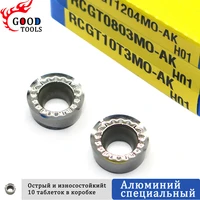 rcgt0803 rcgt10t3 rcgt1204 mo ak h01 aluminum cutter blade high quality insert internal turning tool rcgt cnc tools
