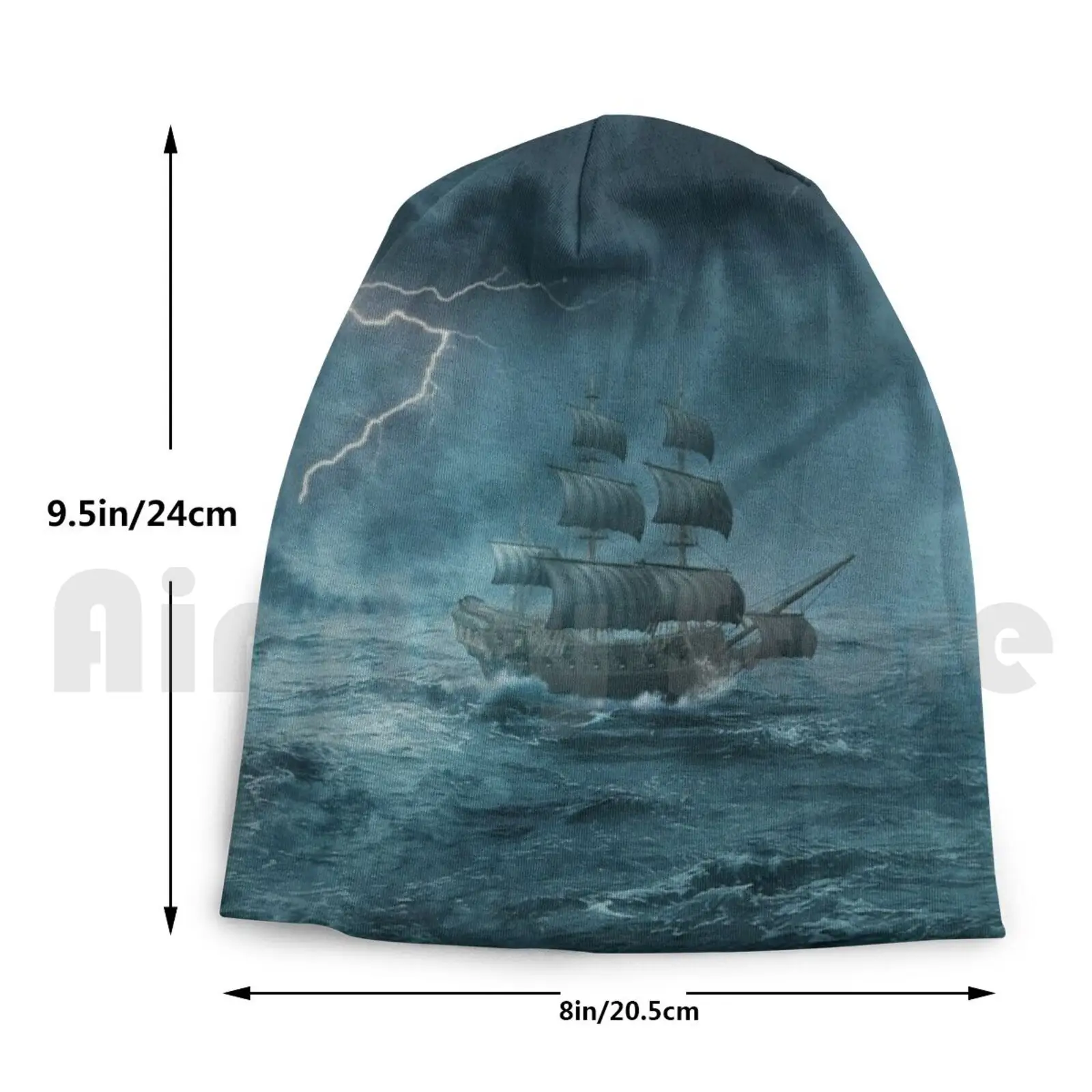 Привидение корабль гроза шапочки пуловер Кепка удобный океан ночное морское