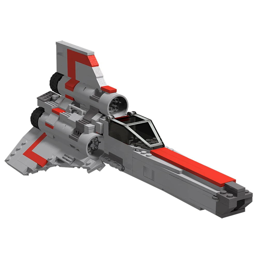 

391 Piece Bricks Space Wars Viper Fighter Set MOC Model Building Blocks Boy Birthday Christmas Gifts Kids Toys For Children
