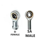 Подшипник стержневого соединения SI 18 20 22 25 SA18 TK Метрическая наружная левая и правая резьба SI22 TK SA25 TK 18-25 мм