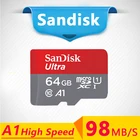 Sandisk карта памяти Micro SD, 256 ГБ, 32 ГБ, 64 ГБ, 128 ГБ, 400 гб