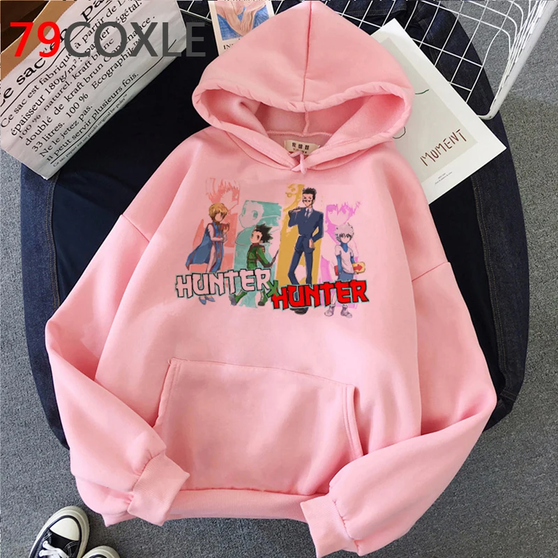 

Мужские худи Hunter x Hunter Killua Hisoka, мужские свитшоты с графическим принтом аниме Ulzzang, пуловер с графическим принтом