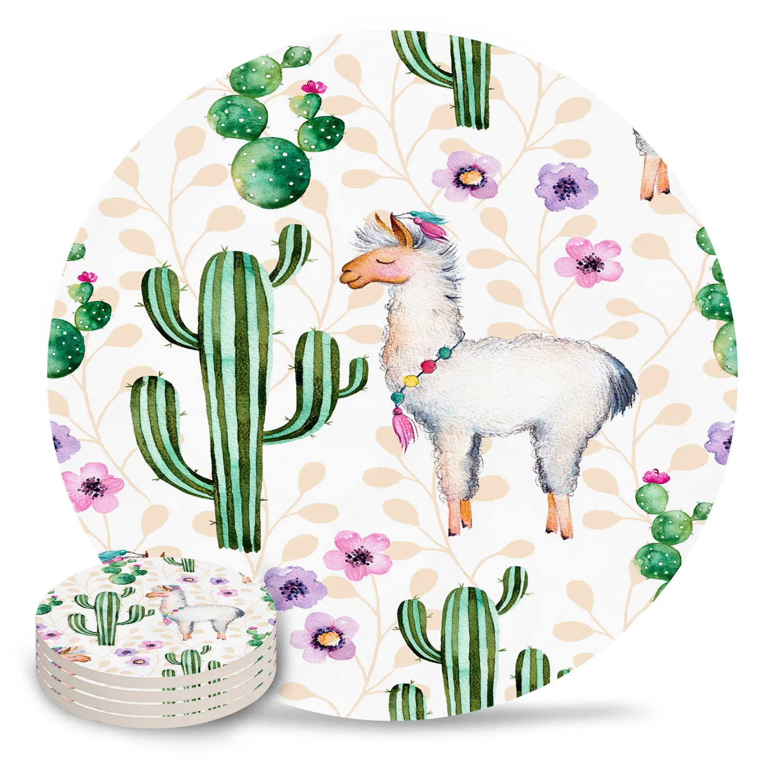 Нордический кактус уникальные керамические подставки под столовые приборы