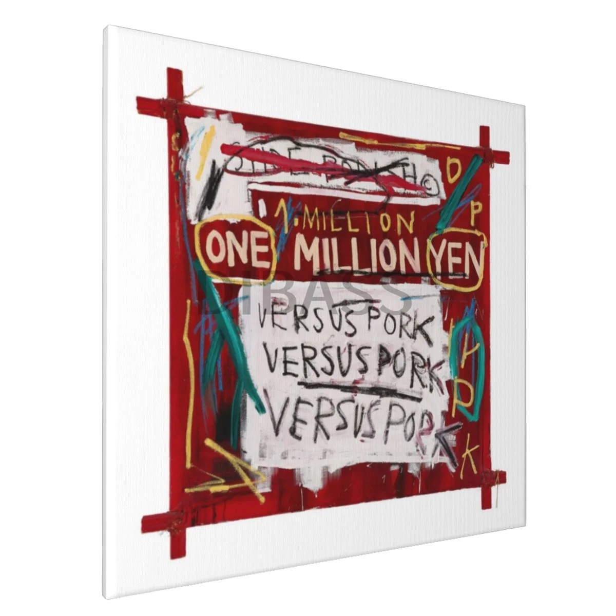 

Jean-Michel Basquiat (48) With Framed Wall Art Painting Home Decor for Living Room,Bedroom