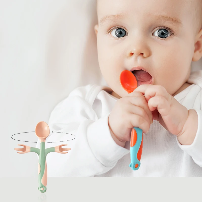 2 шт./Лот ложка для кормления новорожденных с датчиком температуры | Мать и