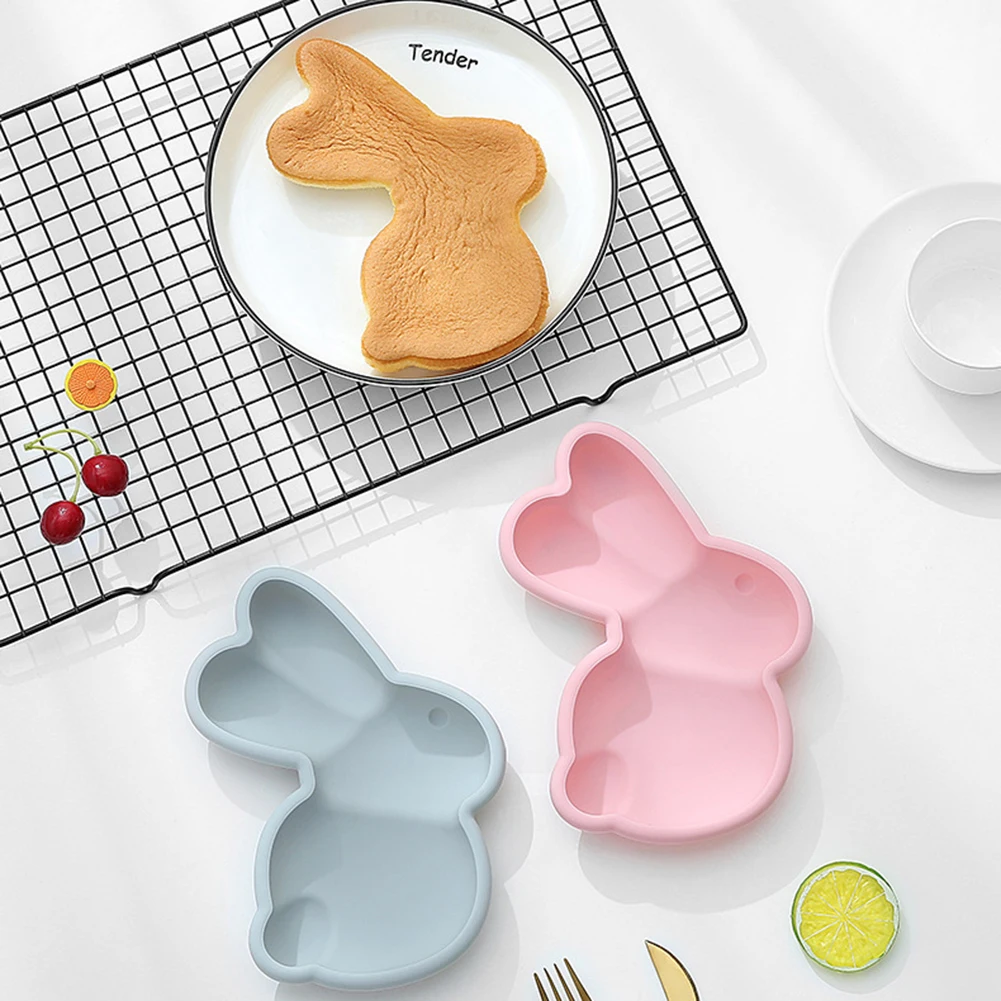 3D пасхальные Стиль мультфильм силиконовая формочка в виде животного &quotсделай