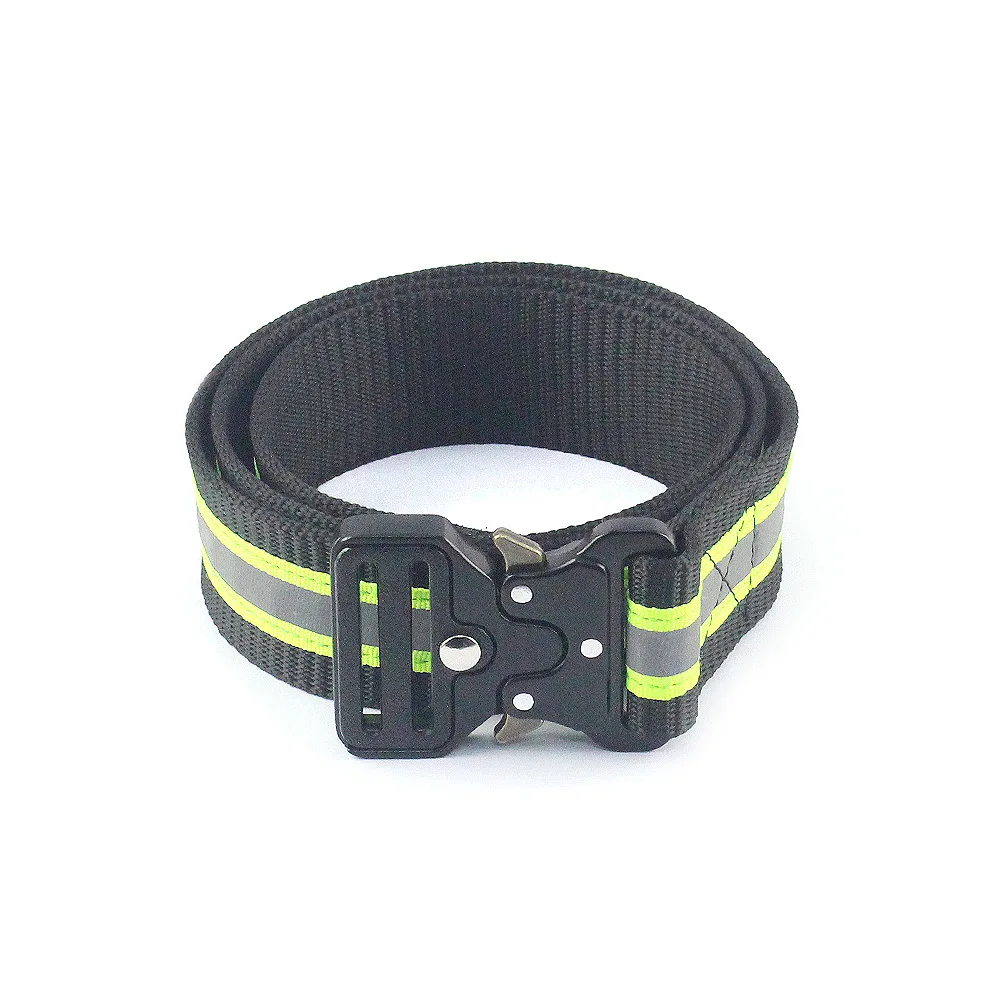 

High Quality Camping Life-saving Reflective Belt Mountain Adventure Tactical Buckle Belt Multifunctional Unisex Belt Outdoortool