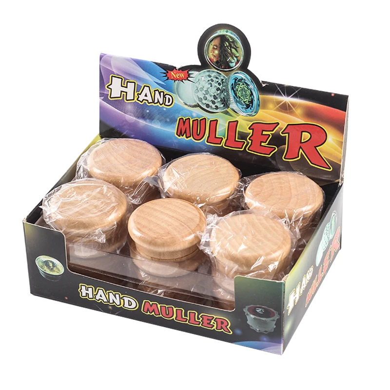 Новый деревянный измельчитель для трав/специй/травы/трав табака трав GR118a 2 шт. |