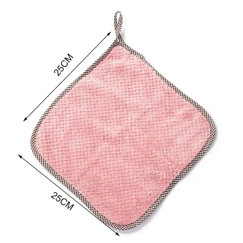 

1PC Bamboo Fiber Kitchen Stove Cleaning Cloth Home Towel Cleaner Supplies Washing Dish Housework Cleaning P8Y7