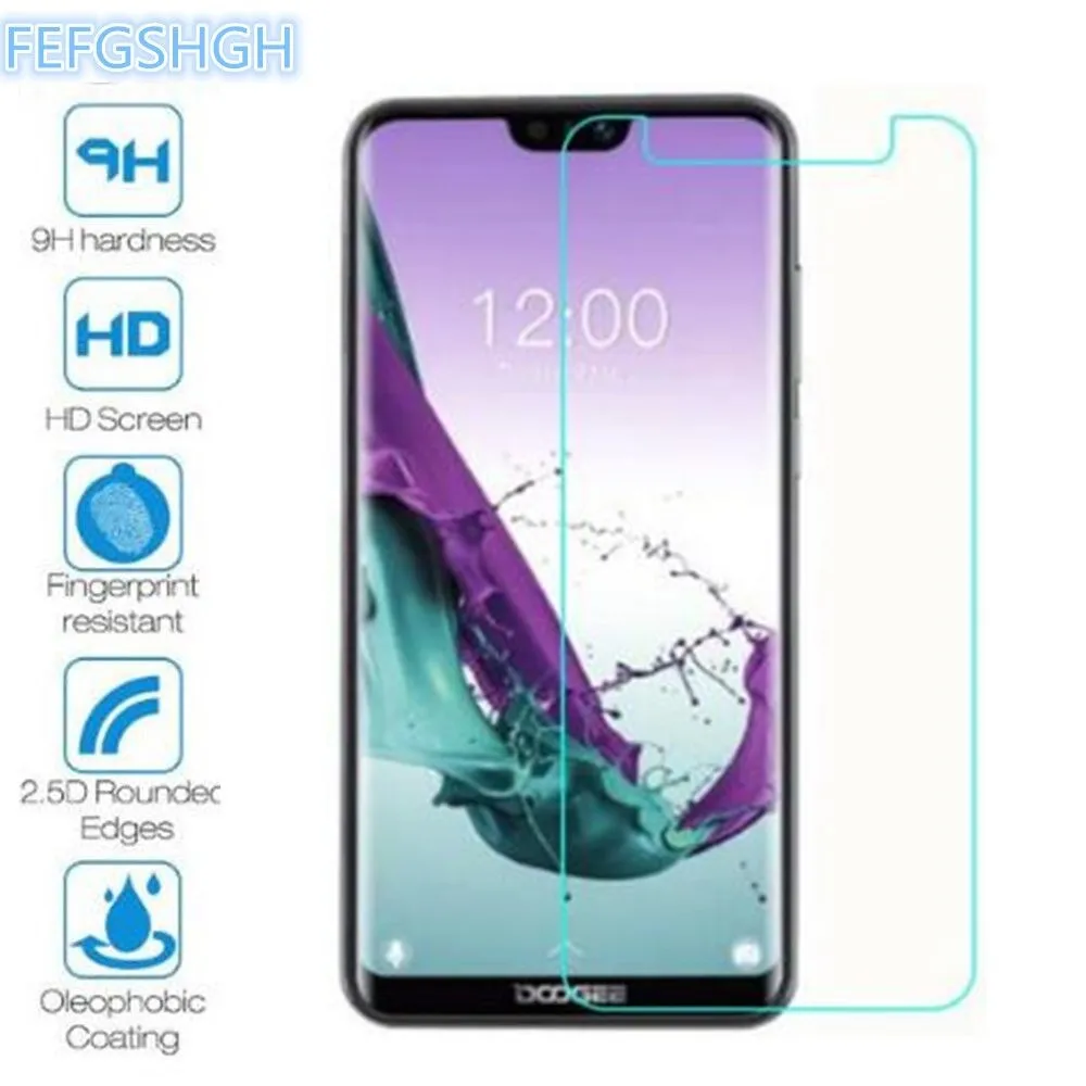Закаленное стекло Для Doogee N10 5 84 дюйма 2 шт. Взрывозащищенная Защита экрана для Y7