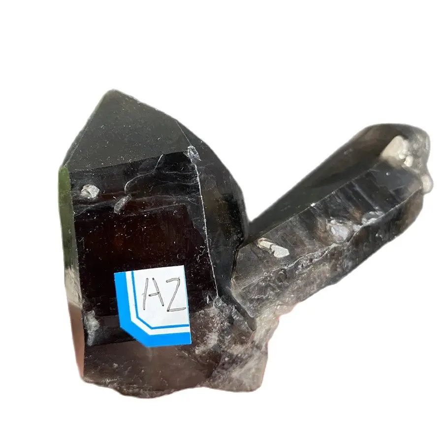 

Natural Black Quartz Crystal Cluster Point Healing