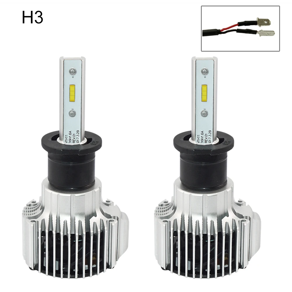 Автомобильные фары светодиодные лампы 6000K 24V 72W фары для H4 H7 H8 H9 H11 H16 H1 H3 880 881 9005 HB3 9006 HB4 D1S D2S D3S D4S D1R D2R D3R D4R лампа