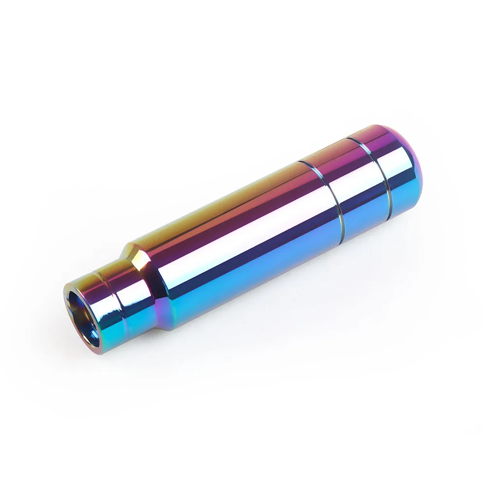

Car modification aluminum alloy baked blue colorful gear shift head personality general shift lever lever handle 9/13/18cm