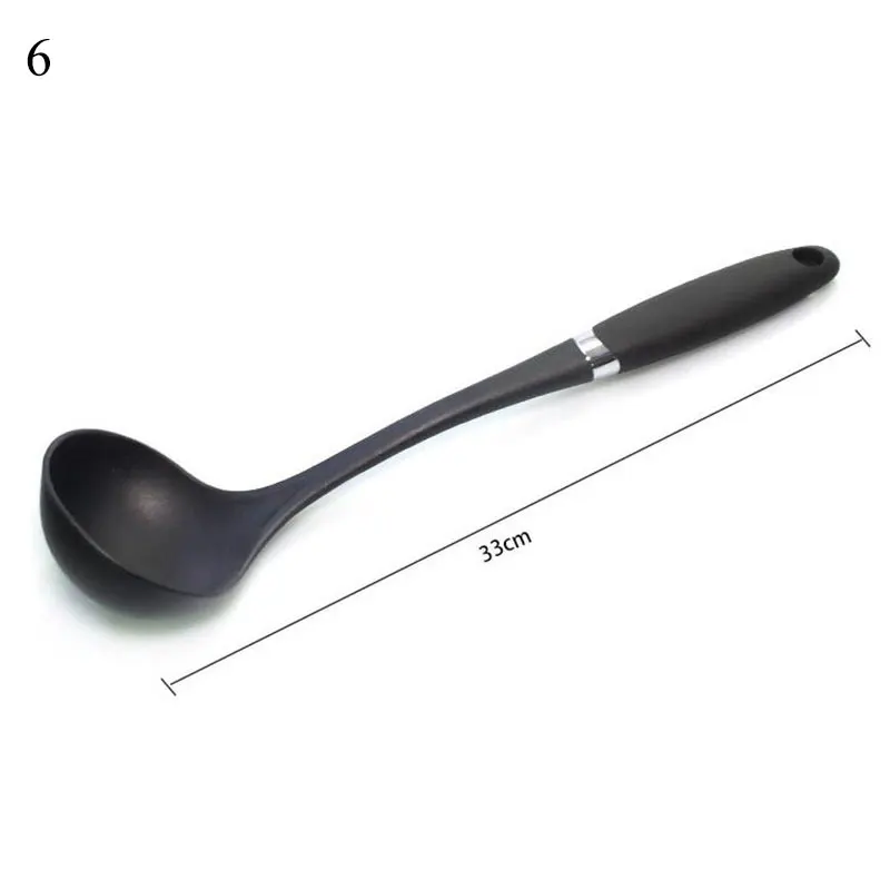 

Kitchen Cooking Shovel Silicone Spatula Cookware Shovel Tool Spoon Colander Non-stick High Temperature Resistant Nylon Scoop