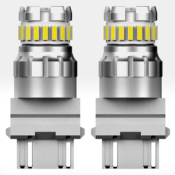 3157 3156 3056 3456 2 шт. P21W светодиодный светильник Canbus 1156 поворотный тормозной фонарь 1157 BAY15D задний фонарь 7443 3157 для Ford Focus Mk2 Mk3 Fusion Transit Mo - Испускаемый цвет: 3157 3156 3056 3456